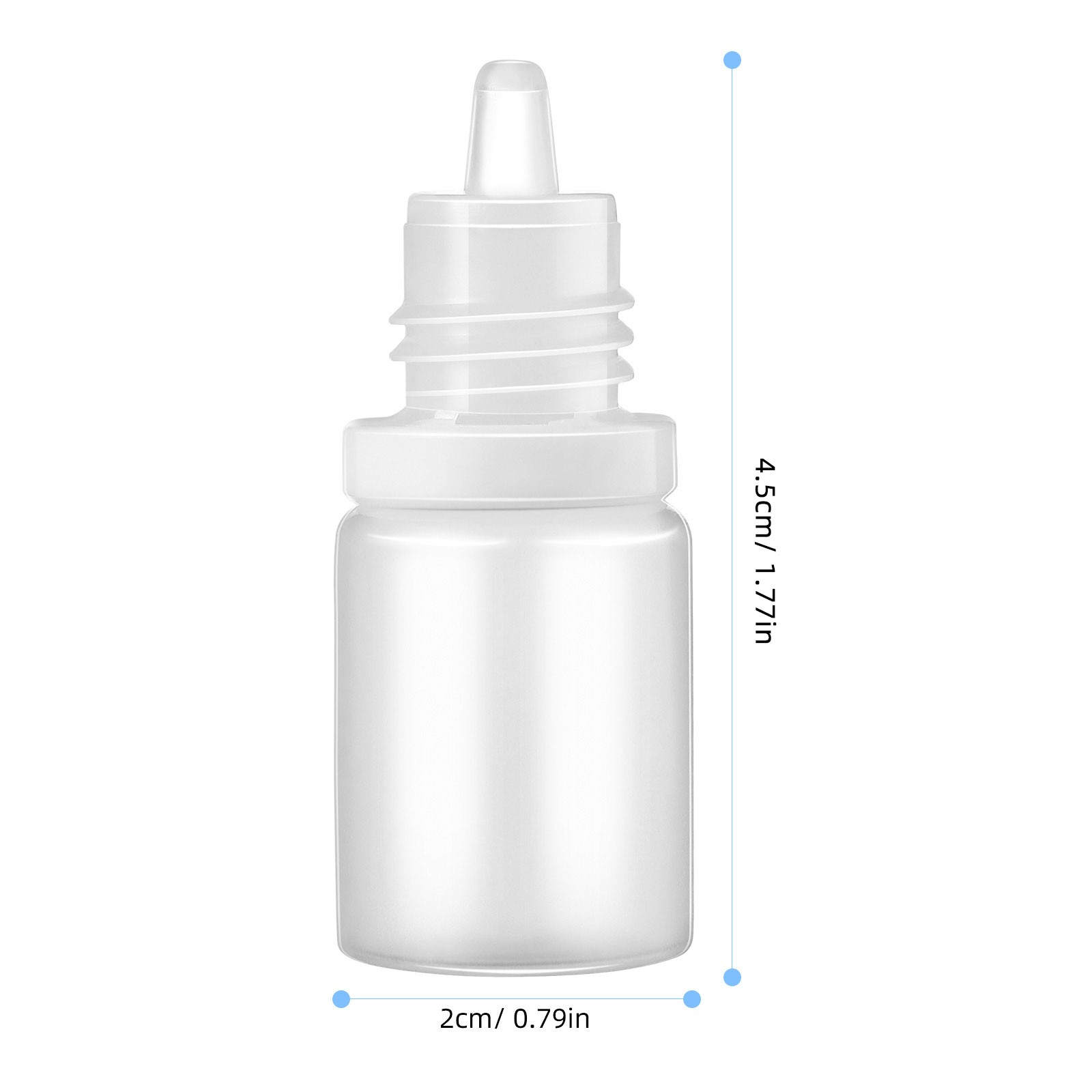 10 Pcs Goteros De Plastico Empty Bottles Dropper Fine Workmanship Ear
