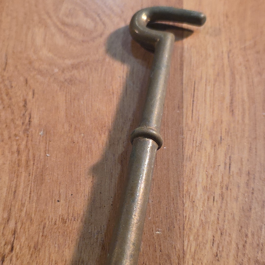Vintage Brass Door Security Latch Hook Shutter Catch Hardware