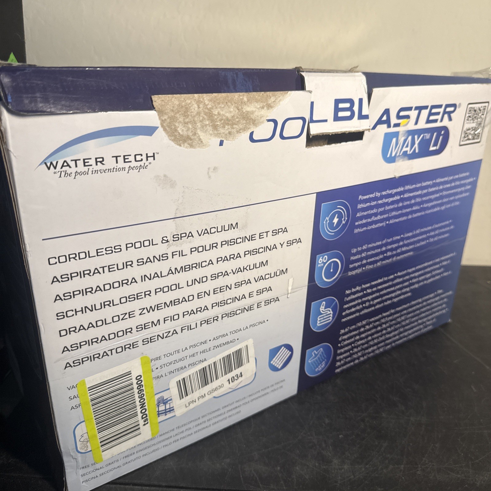 Pool Blaster MAX Li - POOL BLASTER (30161ML) OPEN BOX New