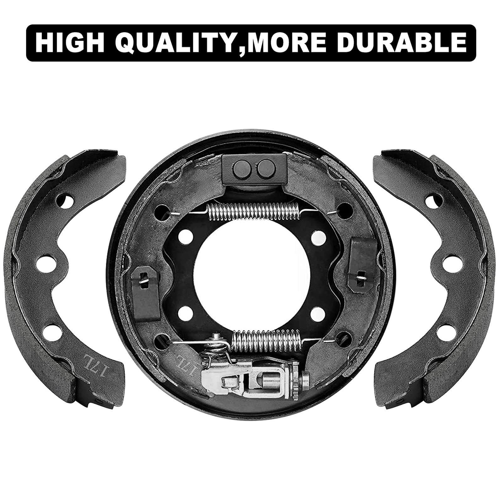 MOSNAI Club Car Brake Shoes Spring Kit Assembly for DS Black