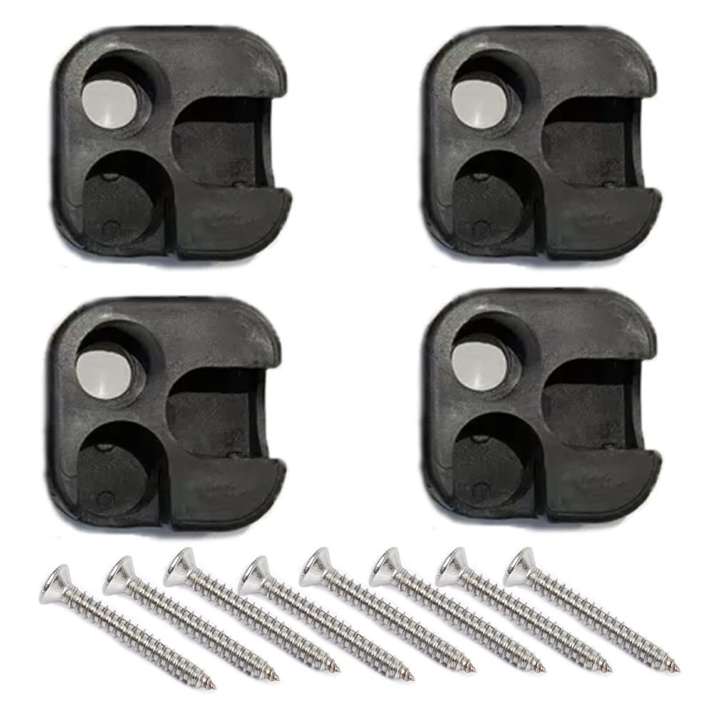 UtySty 4 Pack Camping Chair Feet Replacement Non-Slip Plastic Bottom Foot Pad...