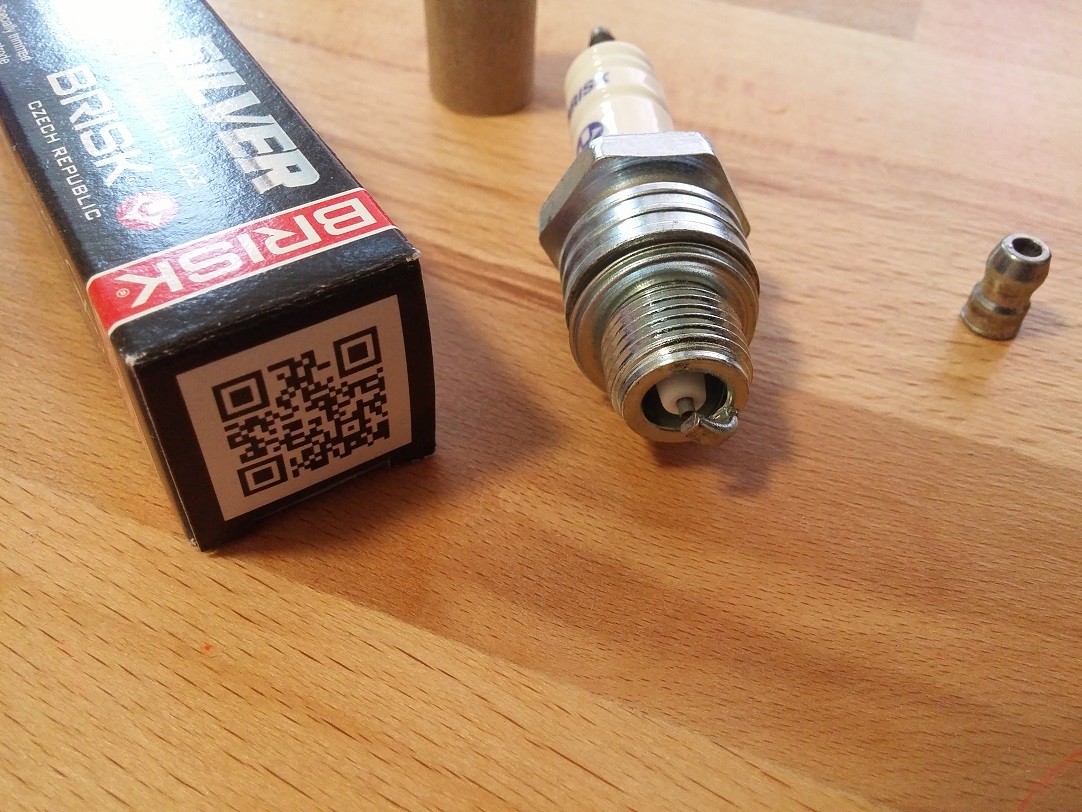 BRISK NR14S-6 Upgrade Spark Plugs fit: MZ/MUZ TS - 125/150/250 - 1975 to 1985