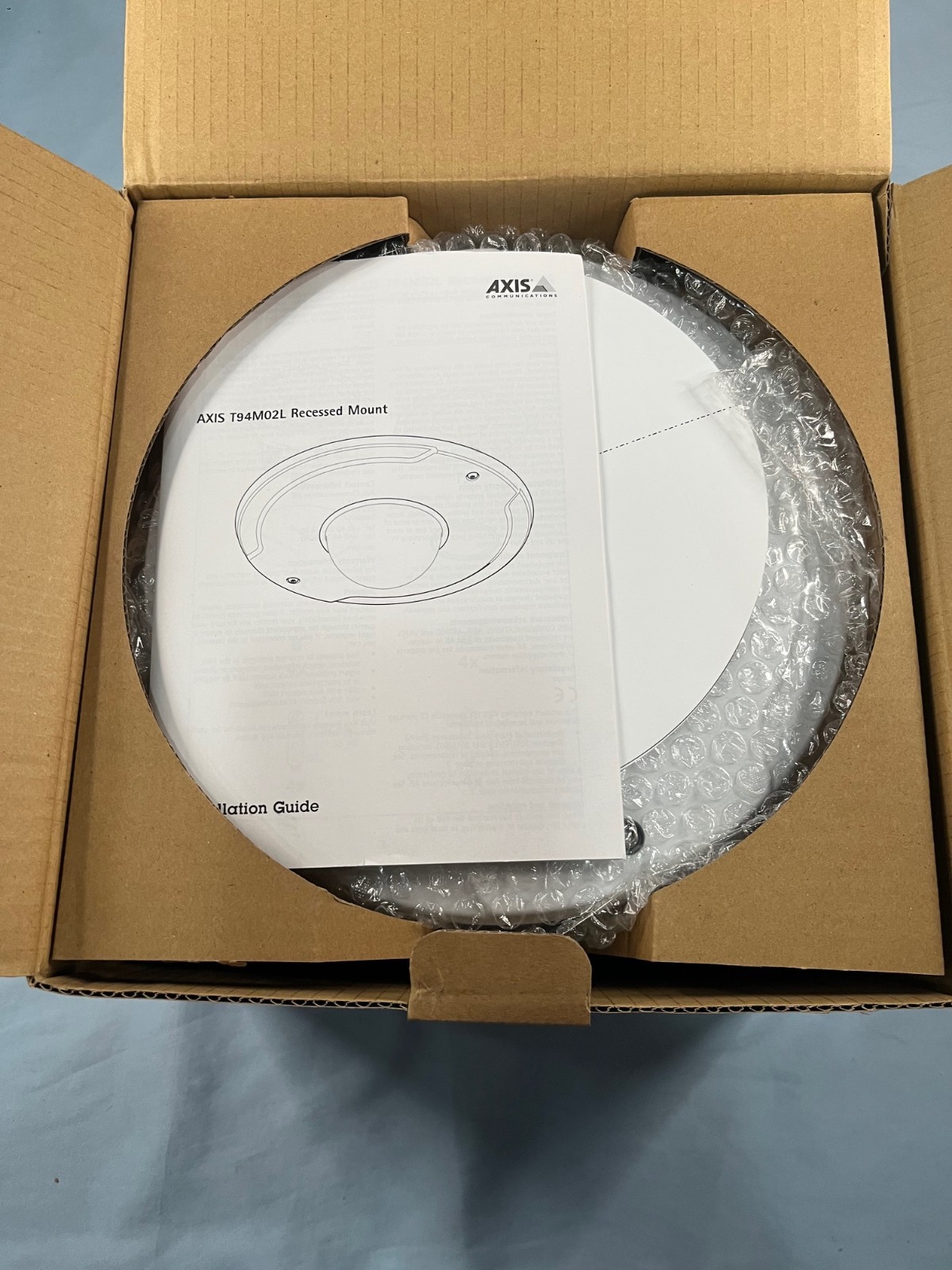 Axis T94M02L Recessed Mount PN: 01156-001 Security Camera Accessory NEW