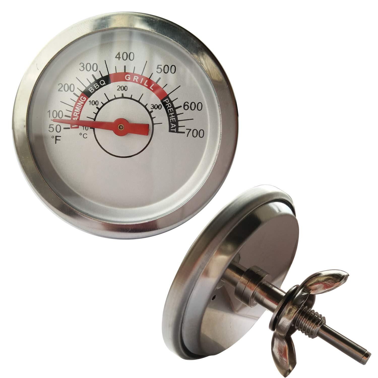 BBQ Grill Temperature Gauge Heat Indicator for Charbroil Grill Replacement