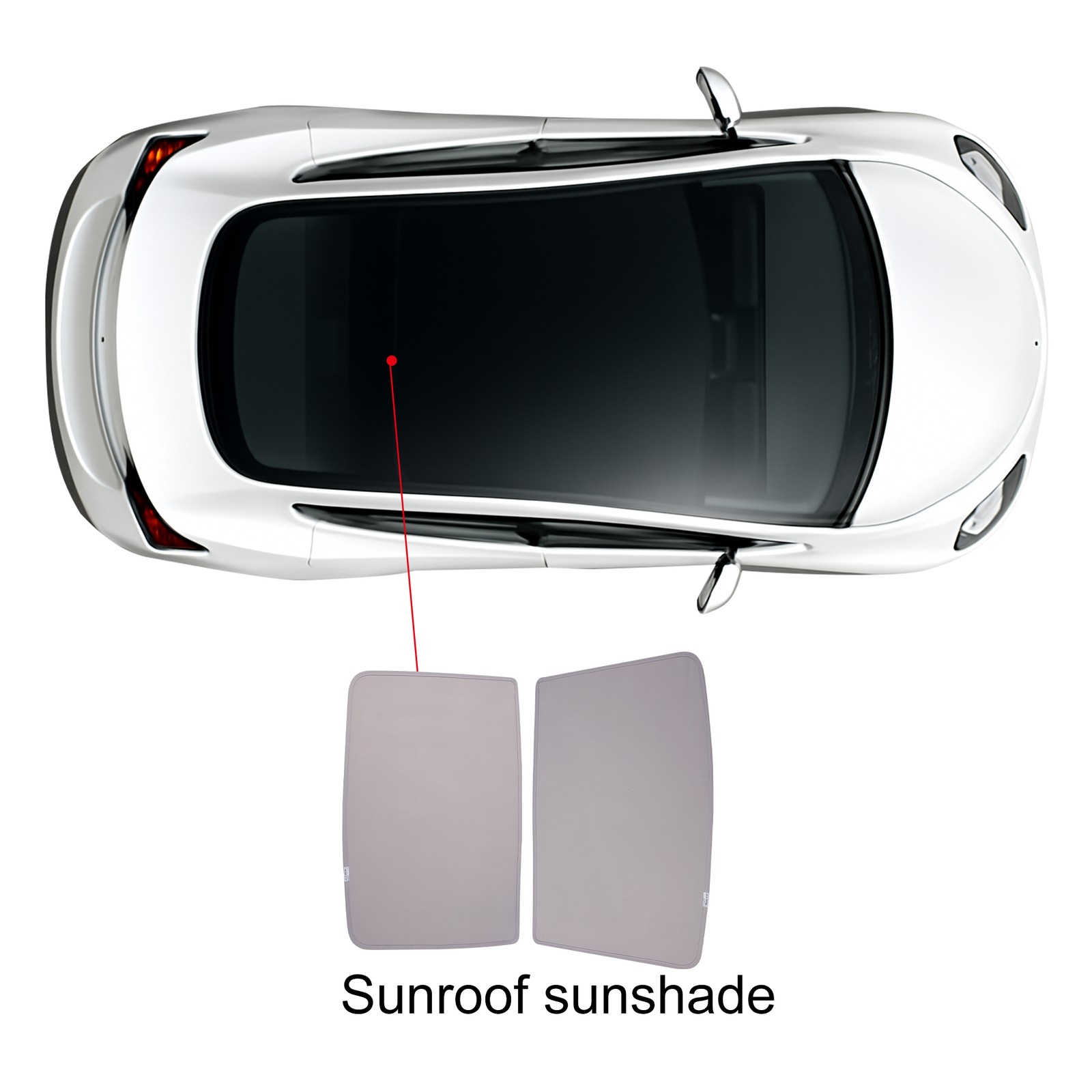 Roof Sunshade For 2024 2025 Tesla Model 3 Sunshade Roof Window Insulation UV