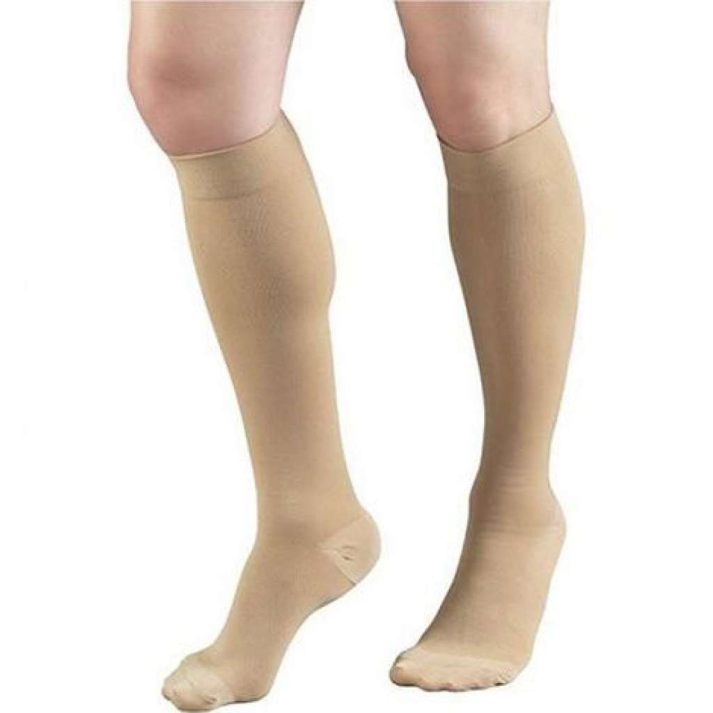 Advanced Ortho Unisex Body Care Anti-Embolism Knee High (Beige) Large 18mmHg