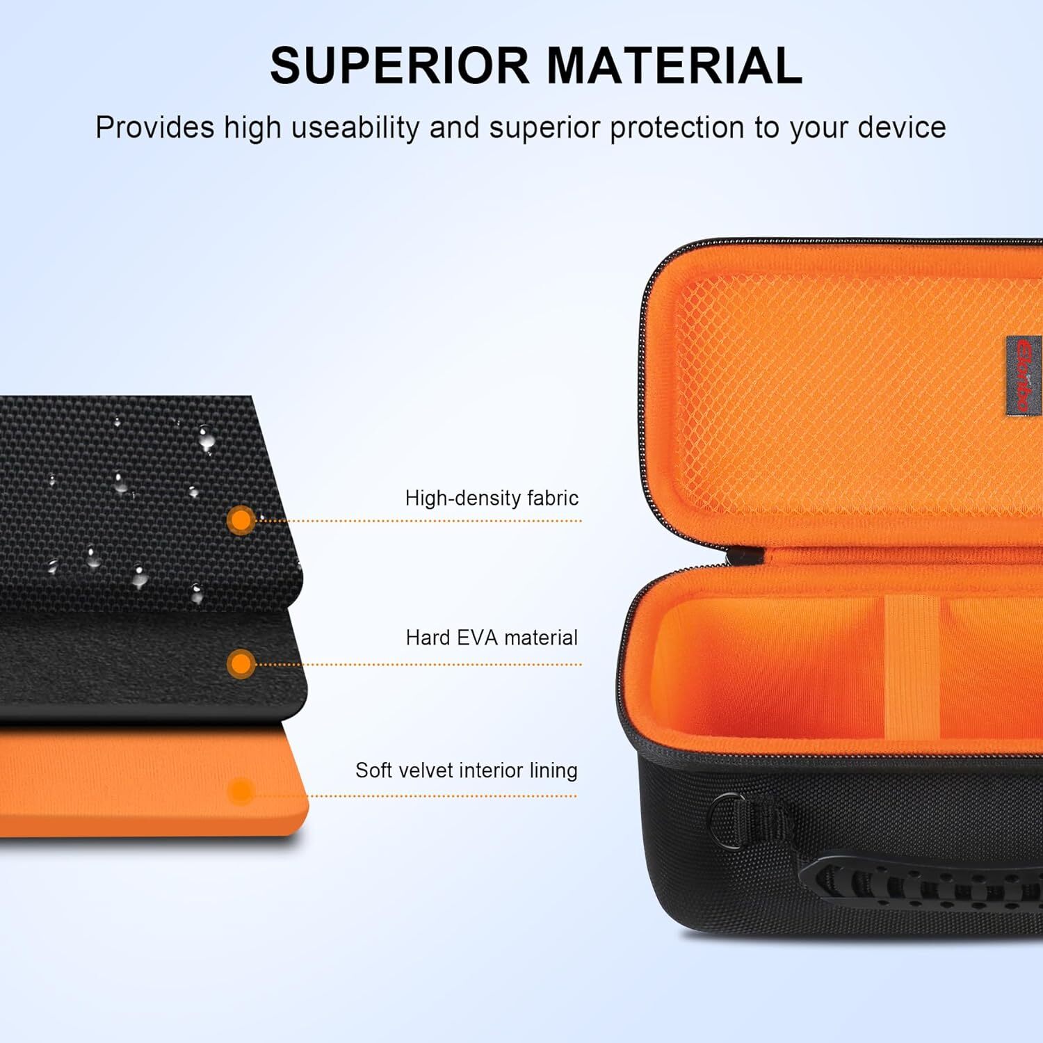 Carrying Case for Bushnell Wingman View GPS Golf Speaker, Golf Bluetooth Speaker