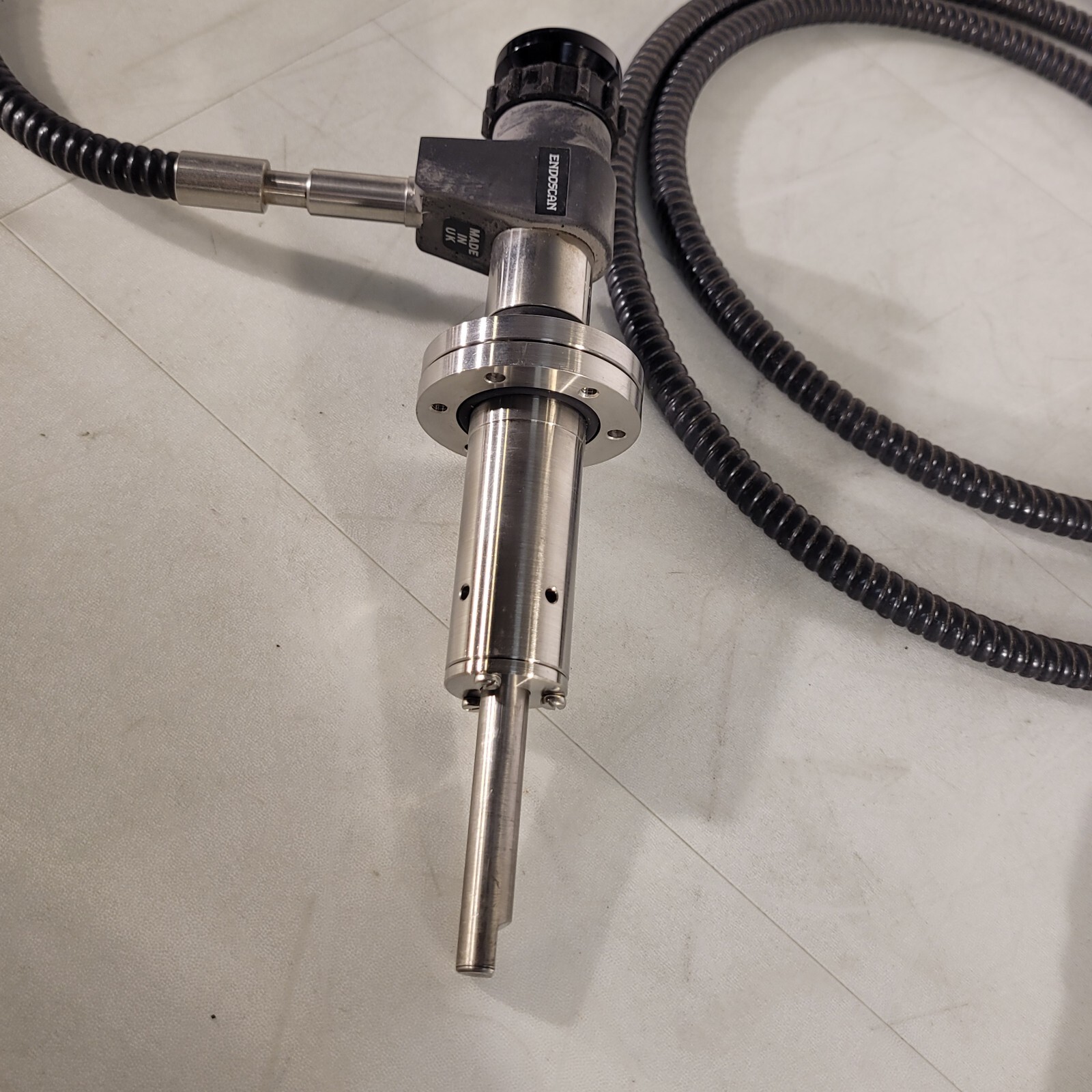 Endoscan Optical Endoscope Rotatable High Vacuum Feedthrough Angled Fiberoptic