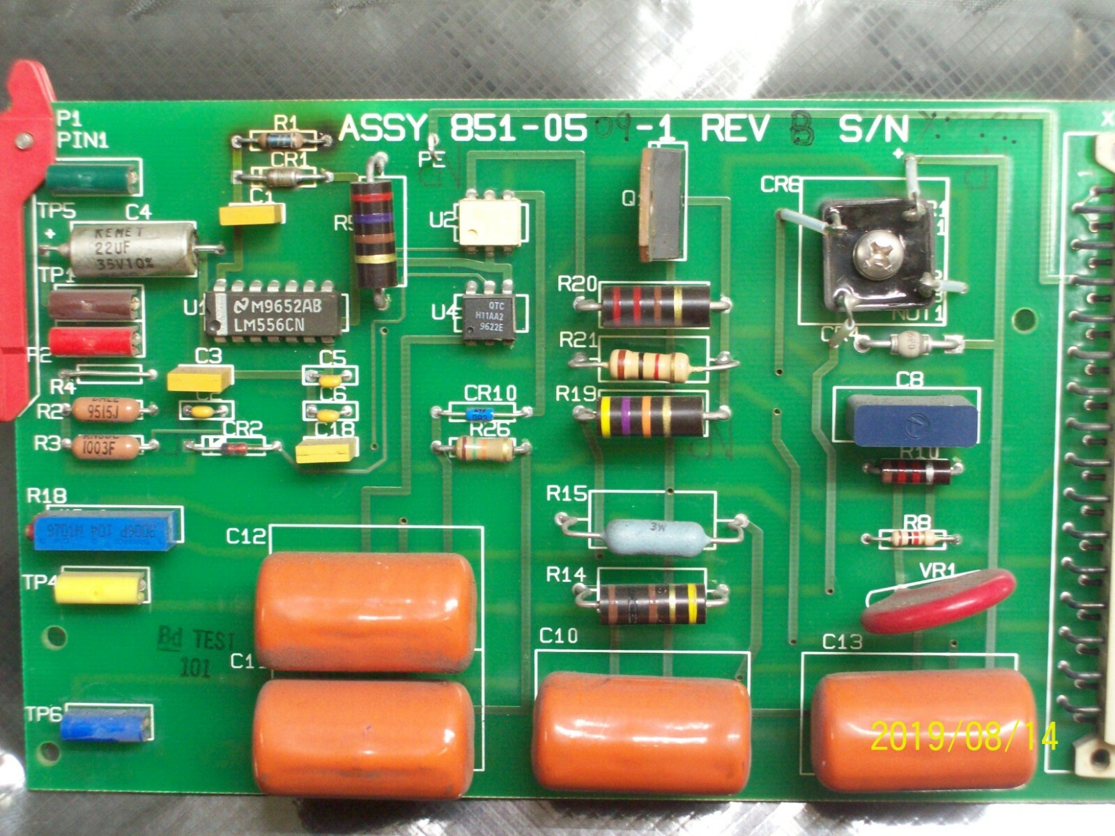 ROFIN SINAR ASSY 851-0509-1 REV B SHUTTER POWER SUPPLY