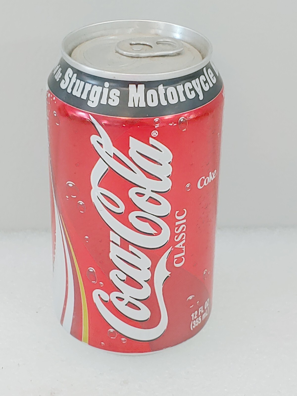 Rare 2005 Coca Cola Coke 65th Annual Sturgis Motorcycle Rally Full Soda Pop Can