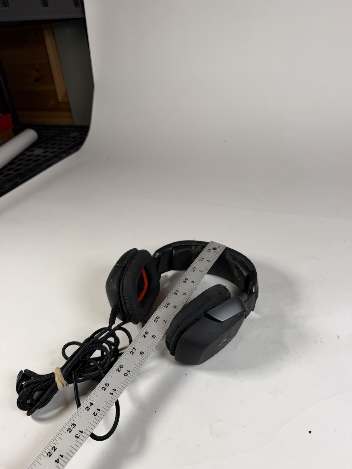 Logitech G35 7.1 Surround Sound Gaming Headset USB Mic Tested SEE DESCRIPTION
