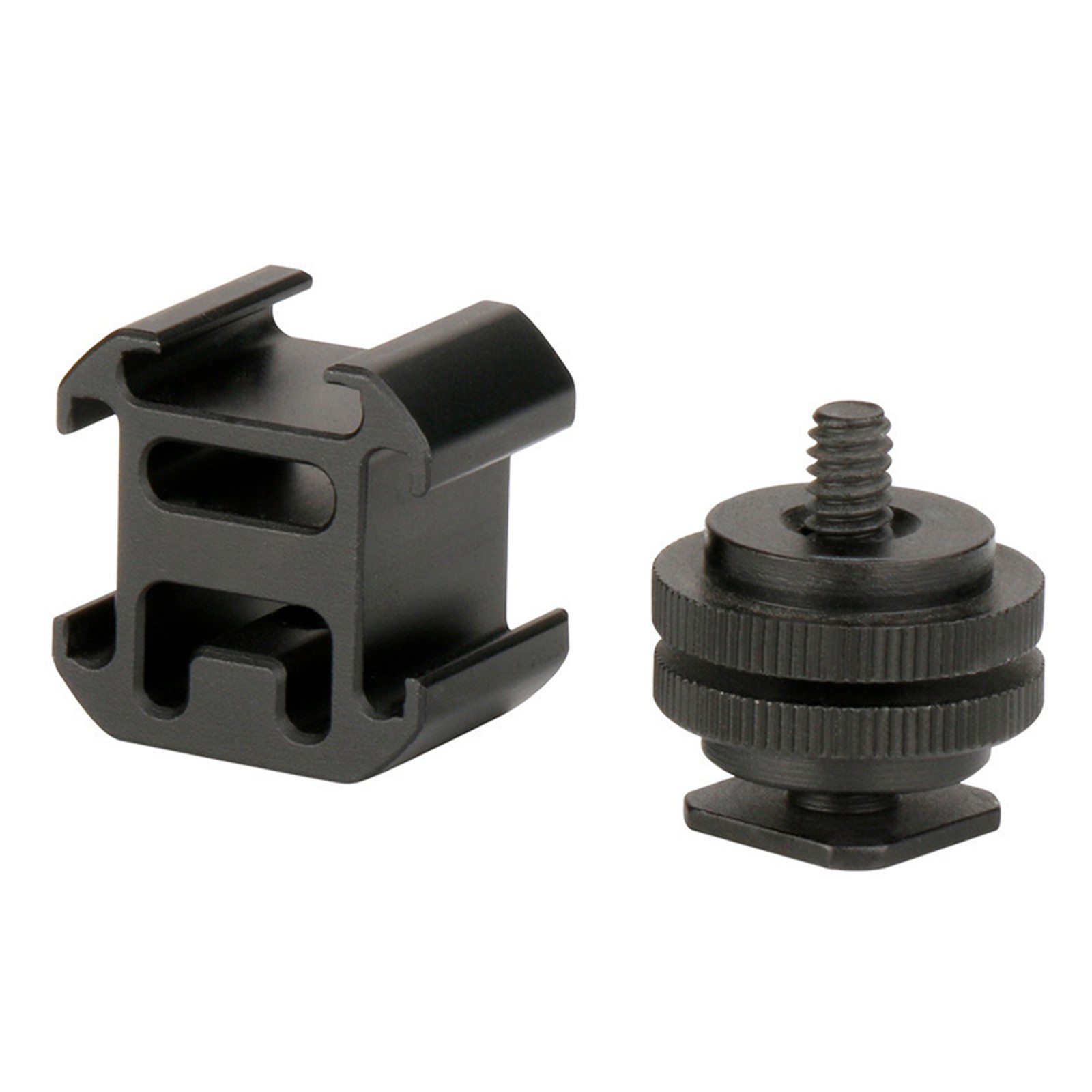 Camera Hot Shoe Mount Adapter Video Accessory Triple Cold Shoe Bracket Lights X