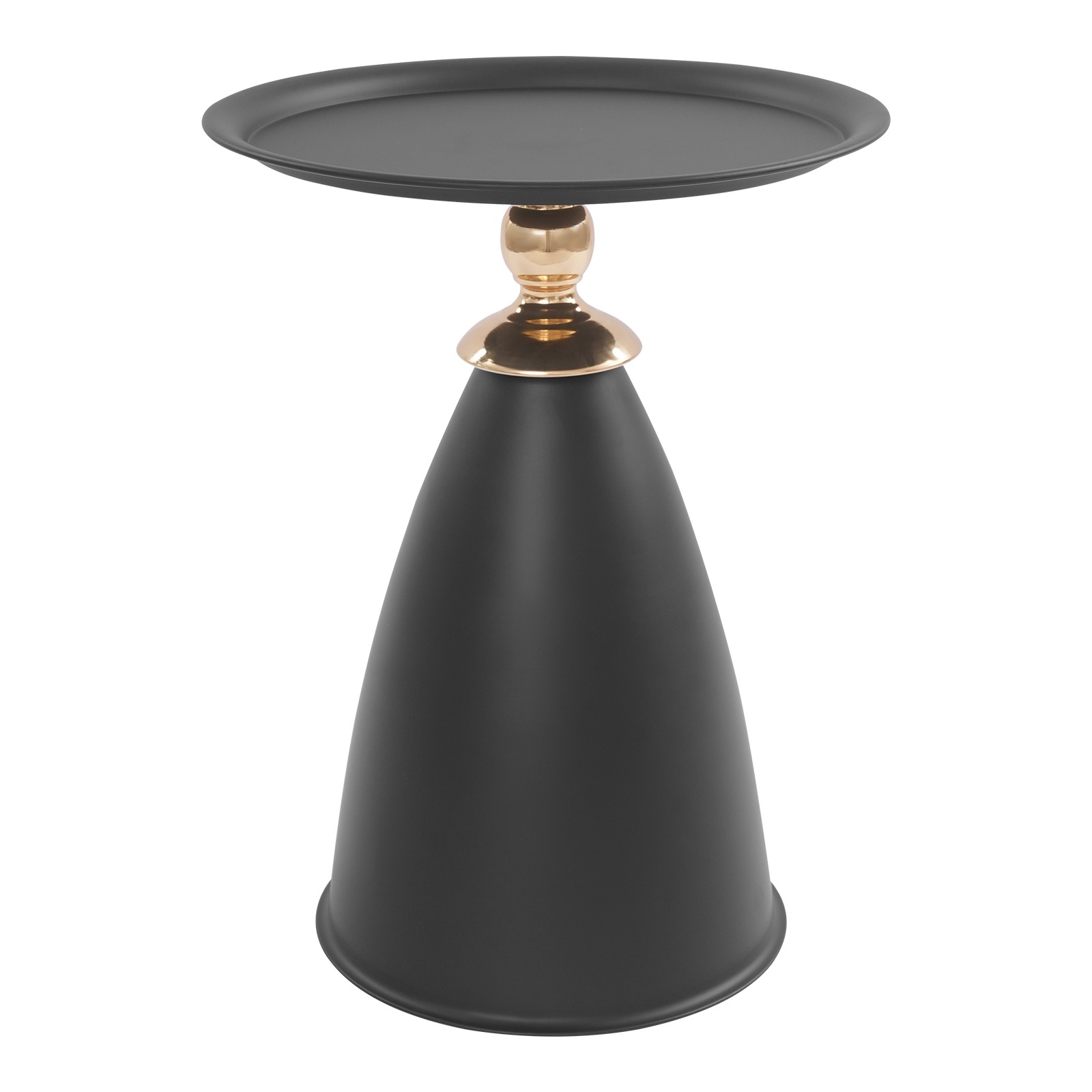 Small Round Side Table, Side Table for Small Spaces, Modern Couch End Table
