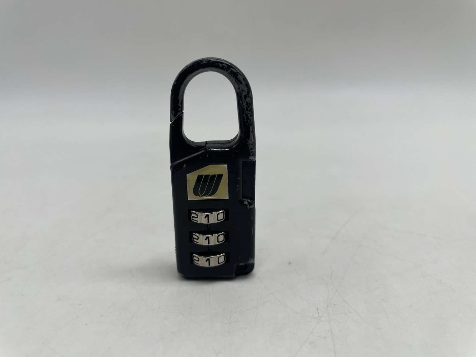 United Airlines Black 3 Dial Combo Luggage Lock