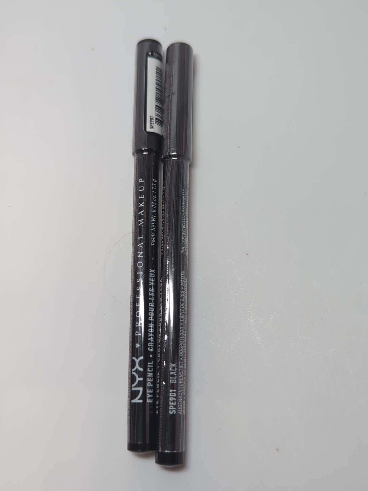 💞 Lot of 2 💞 NYX  Slim Eye / Eyebrow Pencil color SPE901 Black