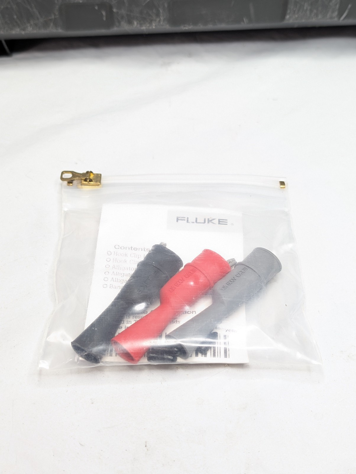 FLUKE AC120 ALLIGATOR CLIP-SET
