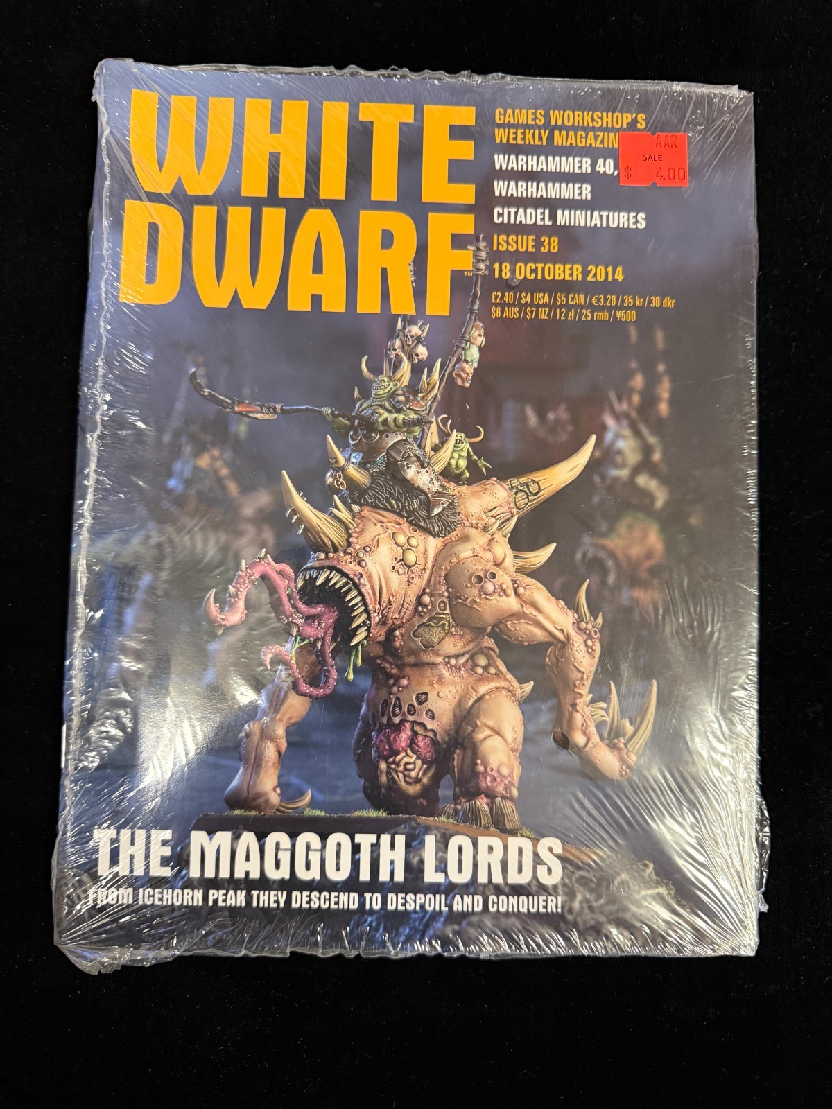 Games Workshop Warhammer 40K White Dwarf Weekly Magazine Issue 38 SEALED