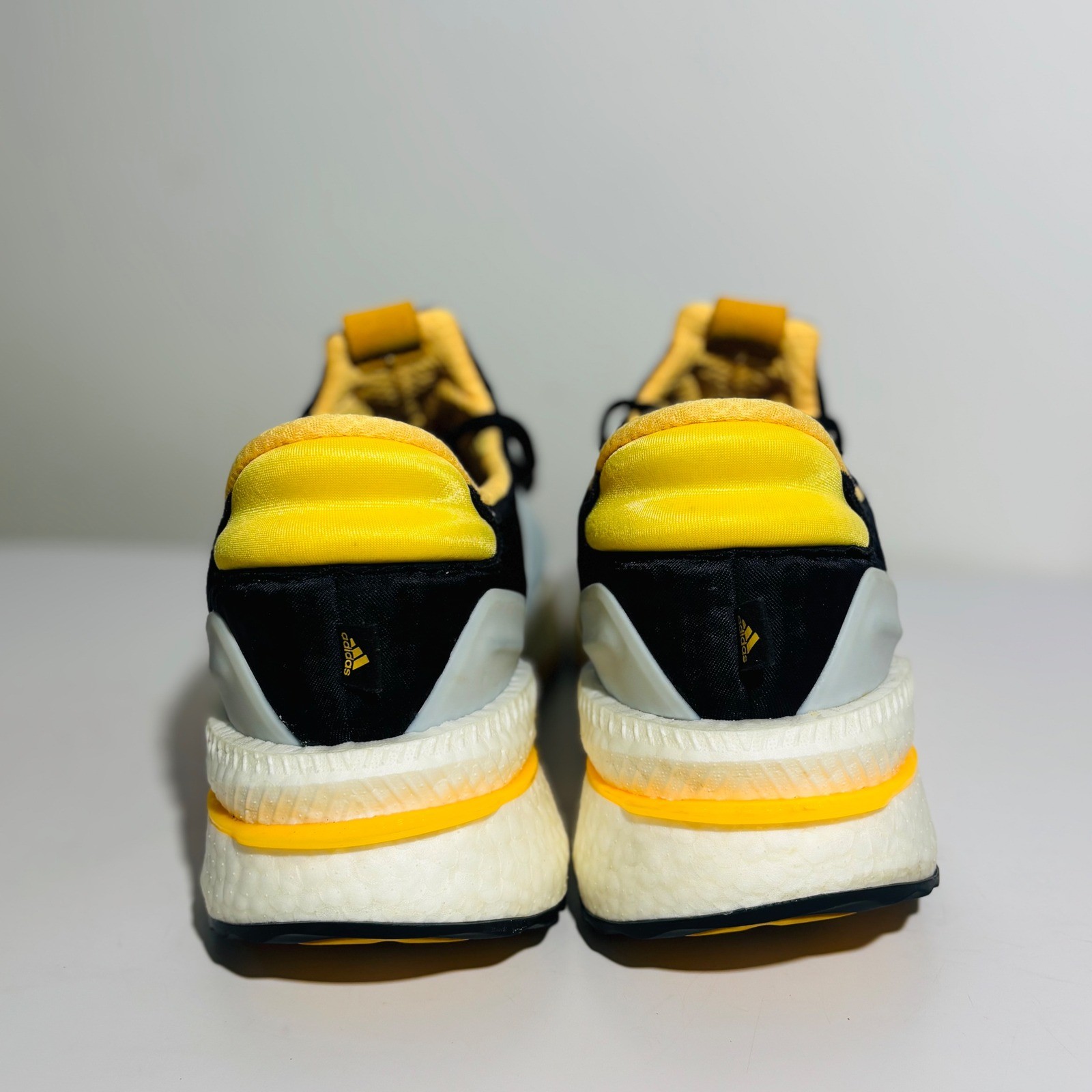 Adidas X_PLR BOOST 'Grey Black Spark' Yellow A1G8499 Men's Size 12