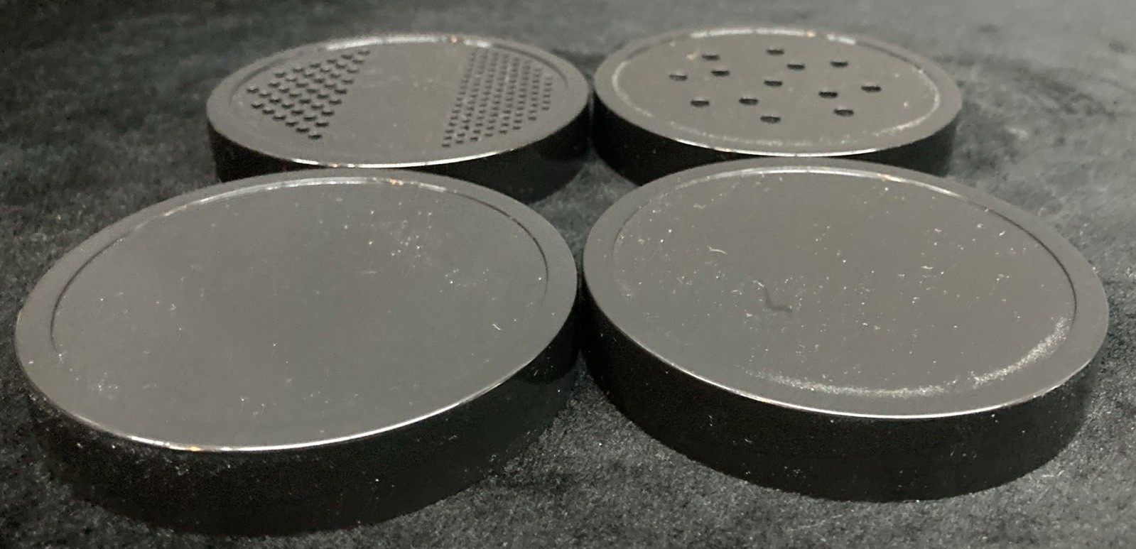 Magic Bullet Lids Replacement Parts Shaker, Steamer, Solid Set of 4