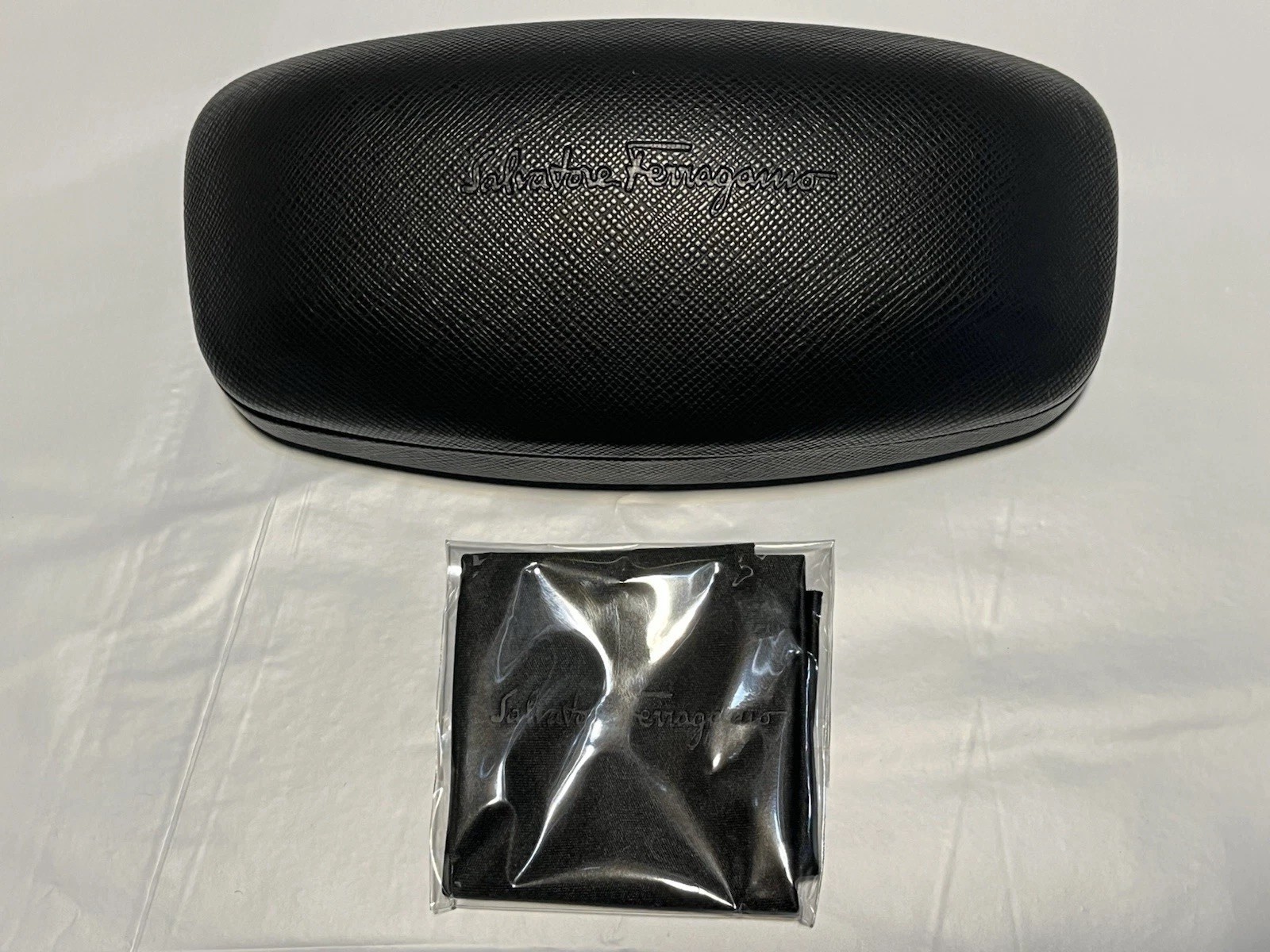 Salvatore Ferragamo Sunglasses Eyewear Case Black With Cloth