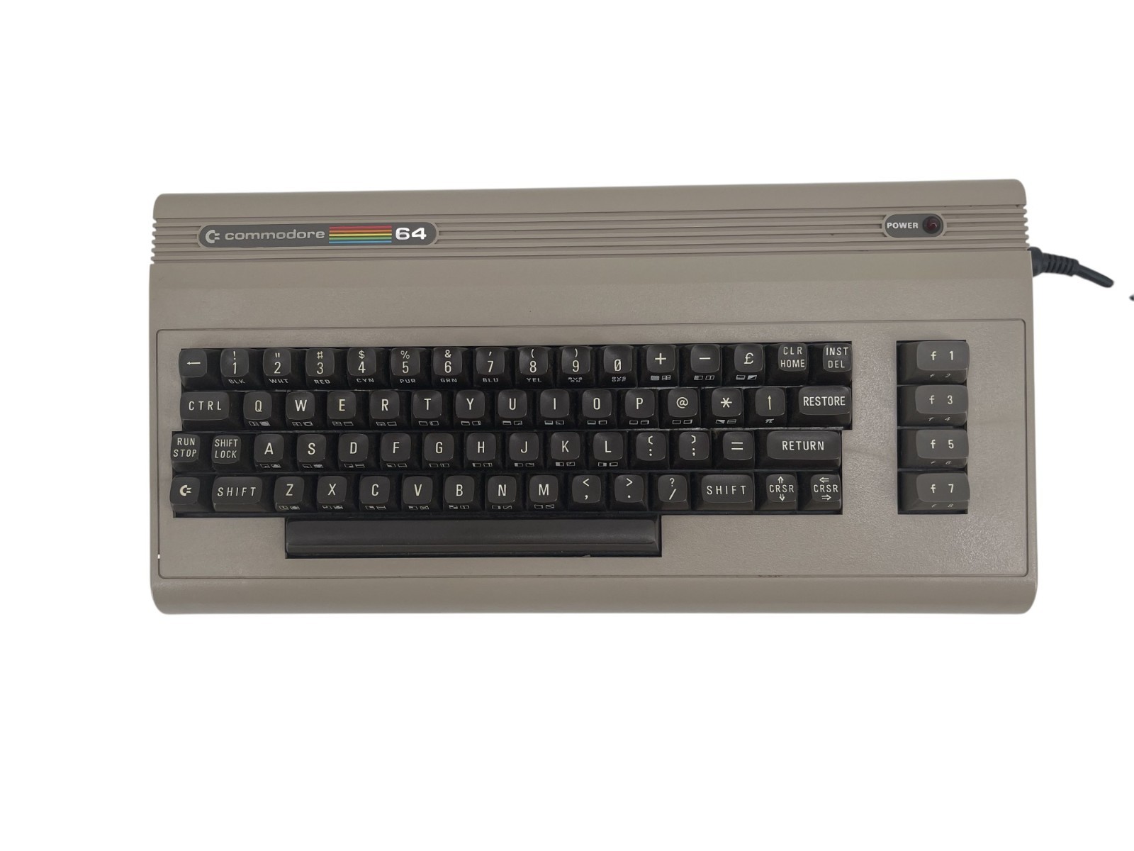Vintage Commodore 64 Computer in Box with Power Supply - 64K Memory