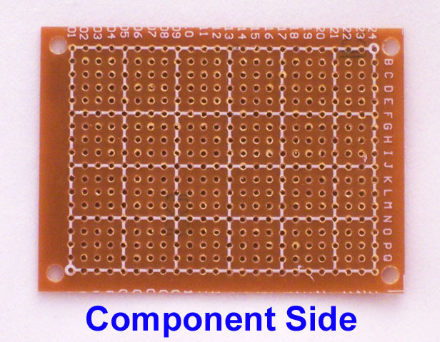 6 pc - 2x3 inch (5x7cm) Prototyping PCB Single Sided Circuit Board Breadboard