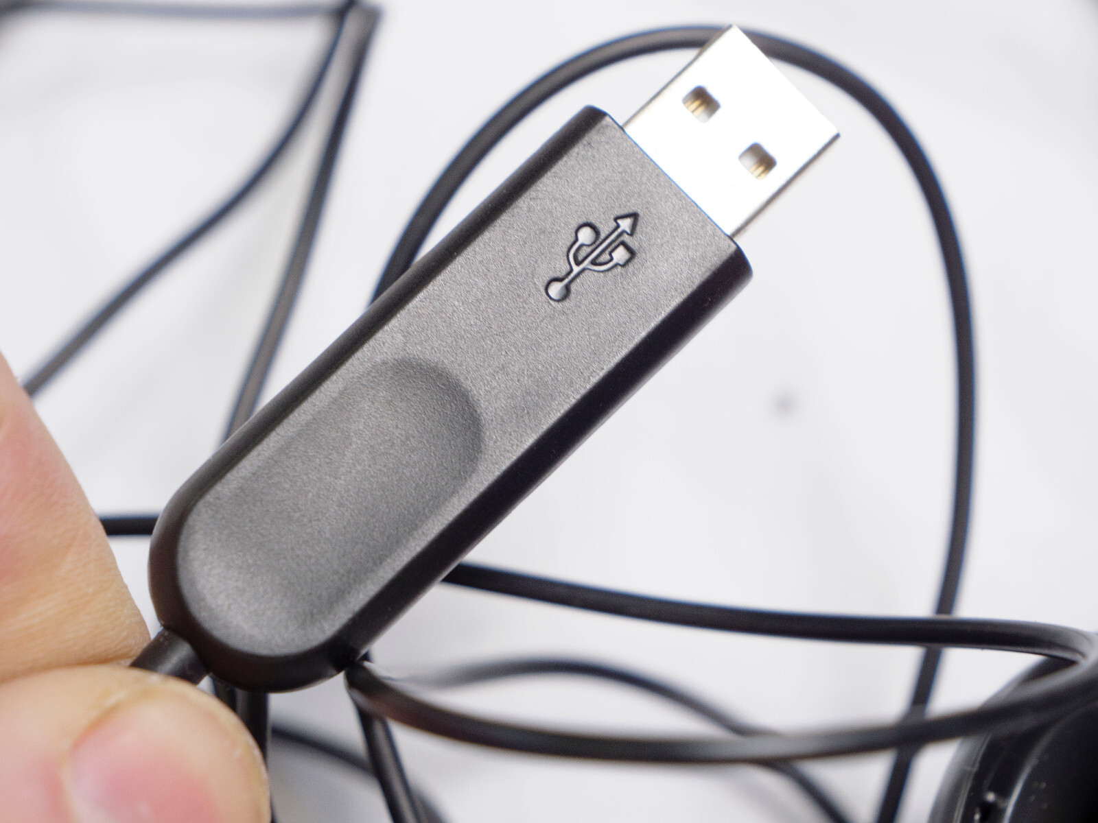 Logitech USB Wired Headset lot, USED bad shape