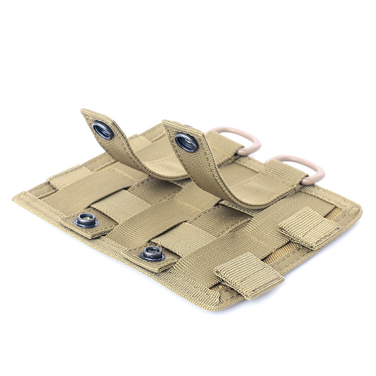 Hook and Loop Tactical Morale Patches Board Molle Attachment for Molle Backpack