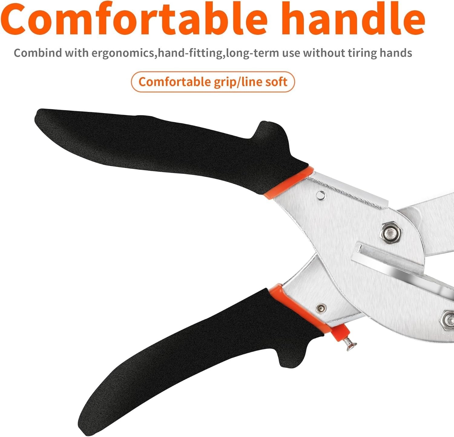 Precision Miter Shears for Molding & Trim Cutting - Adjustable 45-135 Degrees