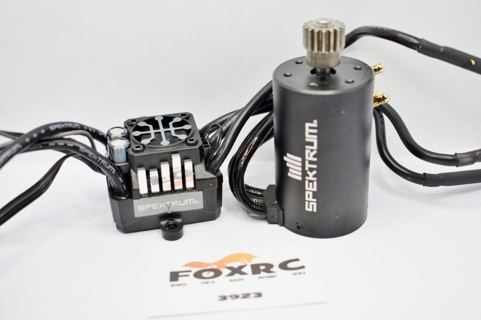 Spektrum Firma 85 Amp Brushless ESC w/Motor 3100kv IC3 SPMXSE2085 USED FX3923