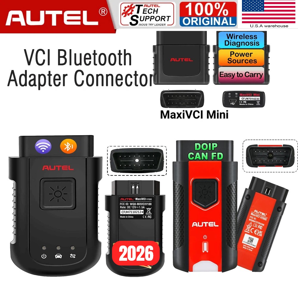 Autel MaxiSYS-VCI100/ MaxiVCI Mini/V200 Bluetooth Diagnostic Interface