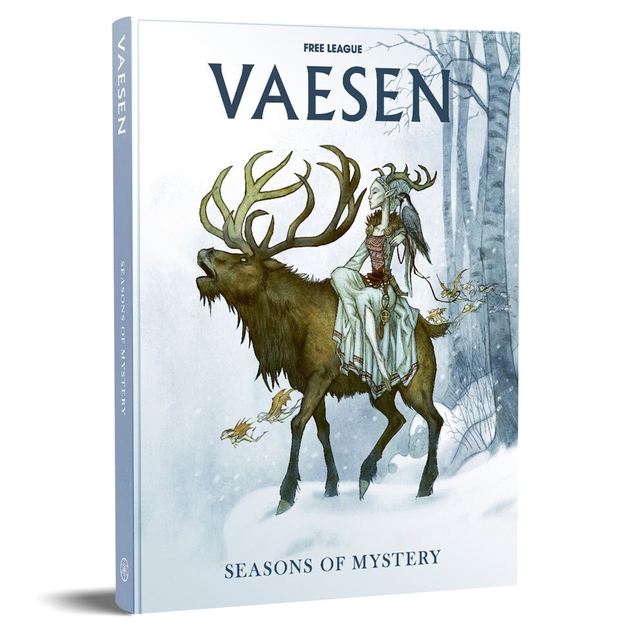 Vaesen Roleplaying Game RPG Season of Mystery Adventure/Mystery Book FLFVAS11