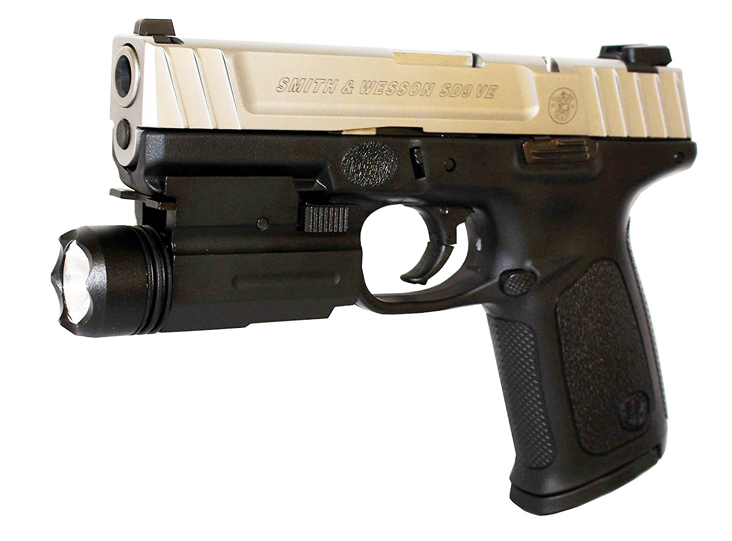 Trinity weaver mounted flashlight for sig sauer p320 handgun home defense gear
