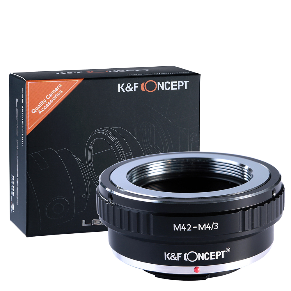 K&F Concept adapter for M42 mount lens to Micro 4/3 M4/3 Mount Adapter  G3 GH2