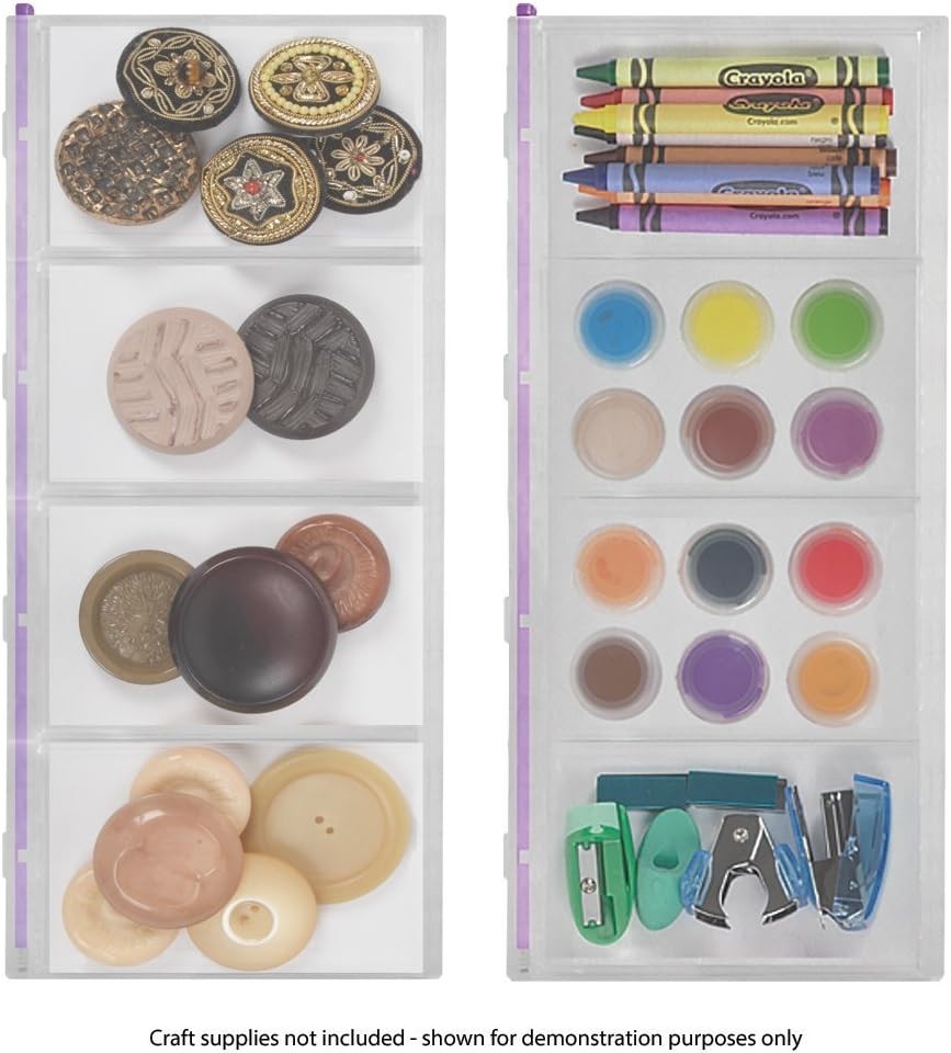 Bead Organizer with 4 Locking Compartments - Perfect for Crafts & DIY
