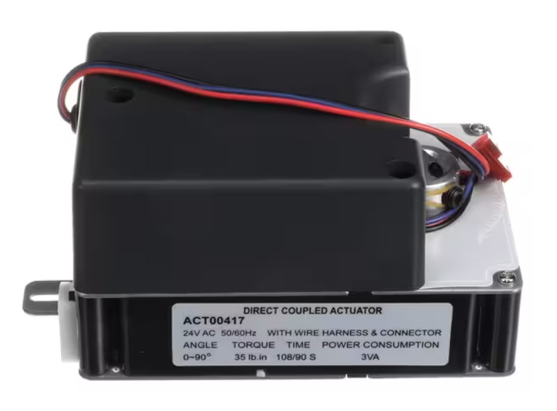Trane ACT00417 Actuator, 24 Volt, 50/60HZ, Rotary Non-Spring Return