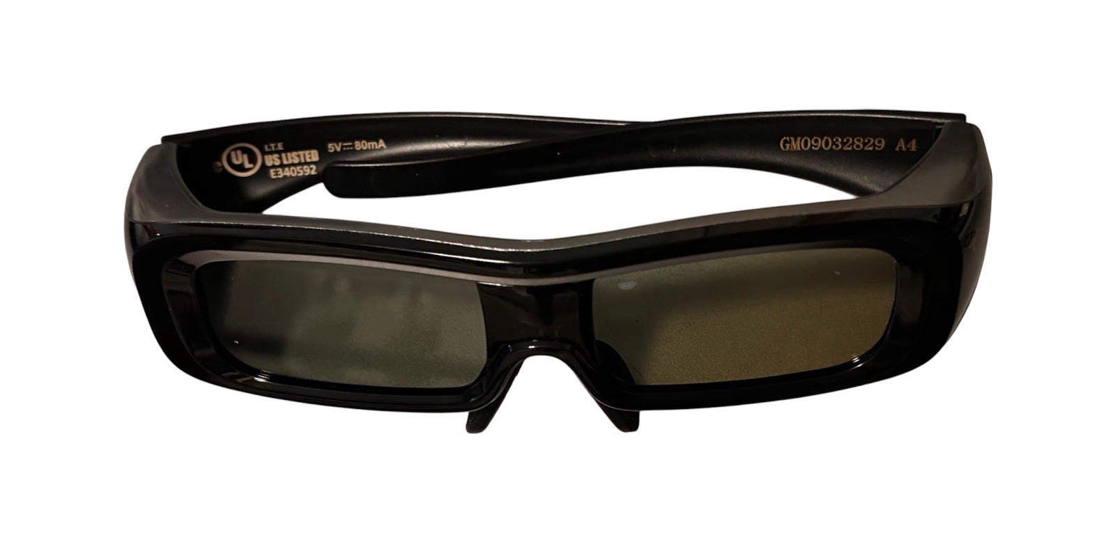 Panasonic TY-EW3D2M 3D Active Shutter Glasses Full HD W/USB Charger & Case