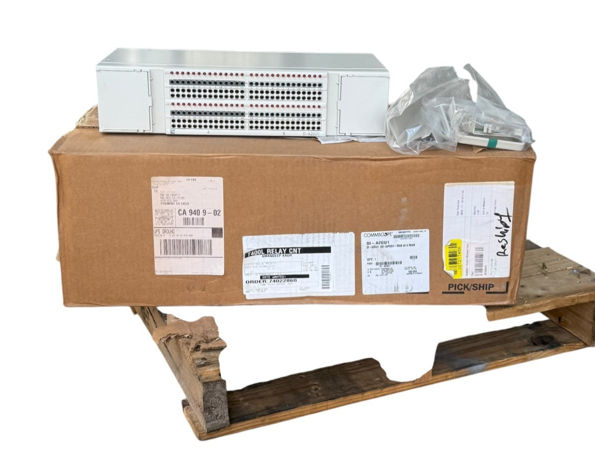 CommScope DI-A2GU1 DS1 56POS Telecom Distribution Panel Rack Unit