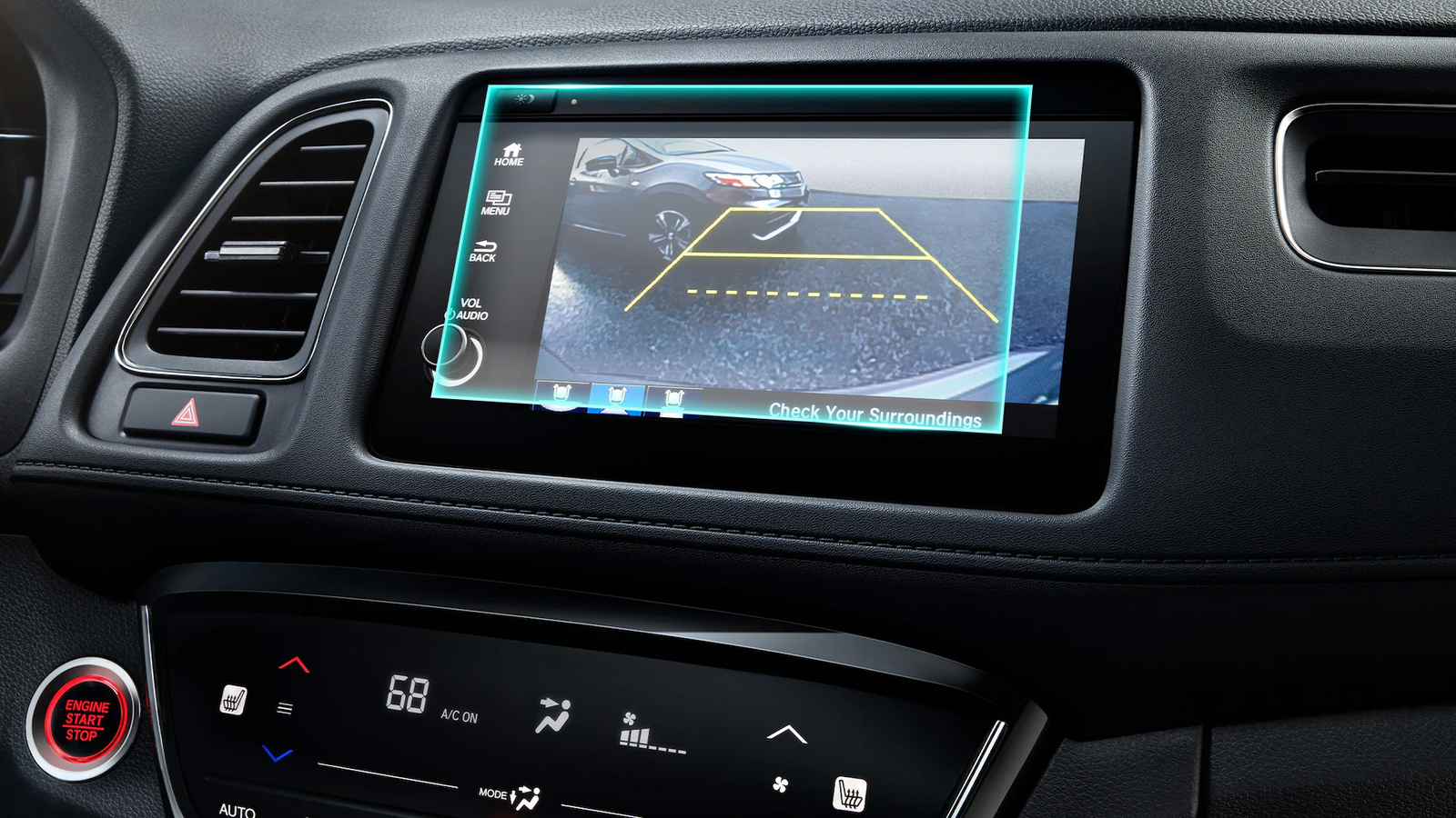Crystal Clear Screen Protector for 2022 Honda HR-V non GPS Vehicle Navigation
