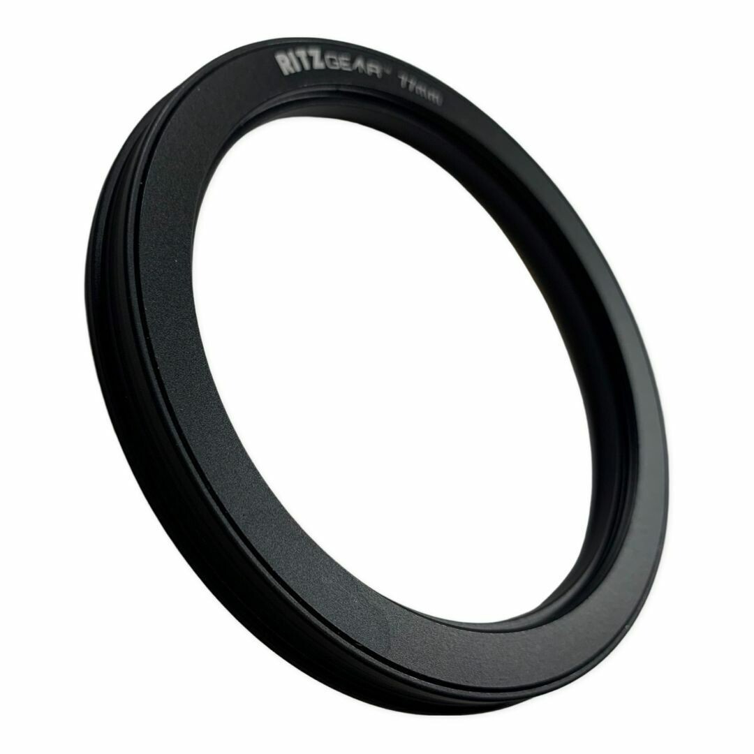 Ritz Gear 77mm Metal Square Filter Holder Adapter Ring Black