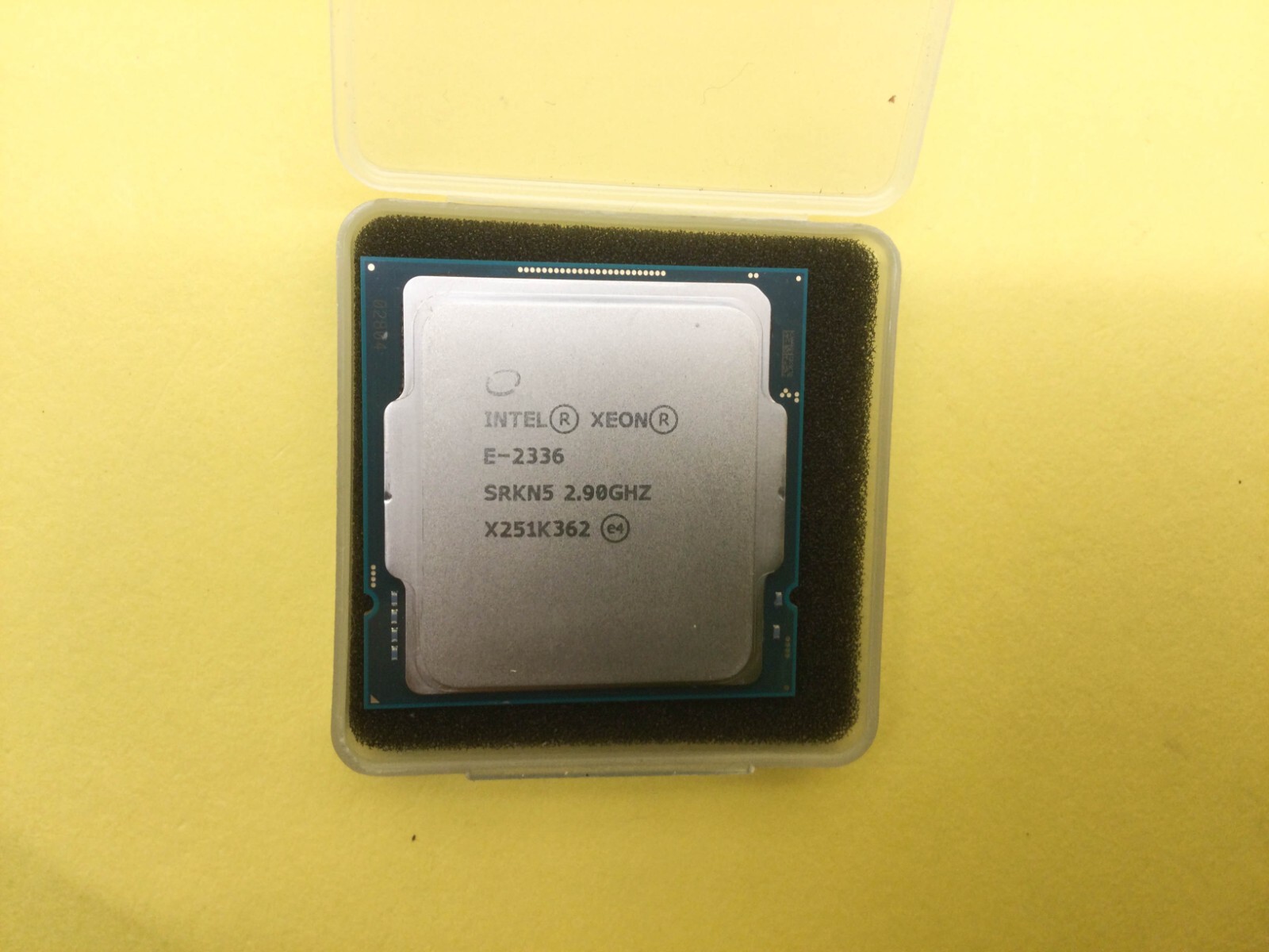 SRKN5 Intel Xeon E-2336 6-Cores 2.90GHz 12MB L3 Cache 65W CPU