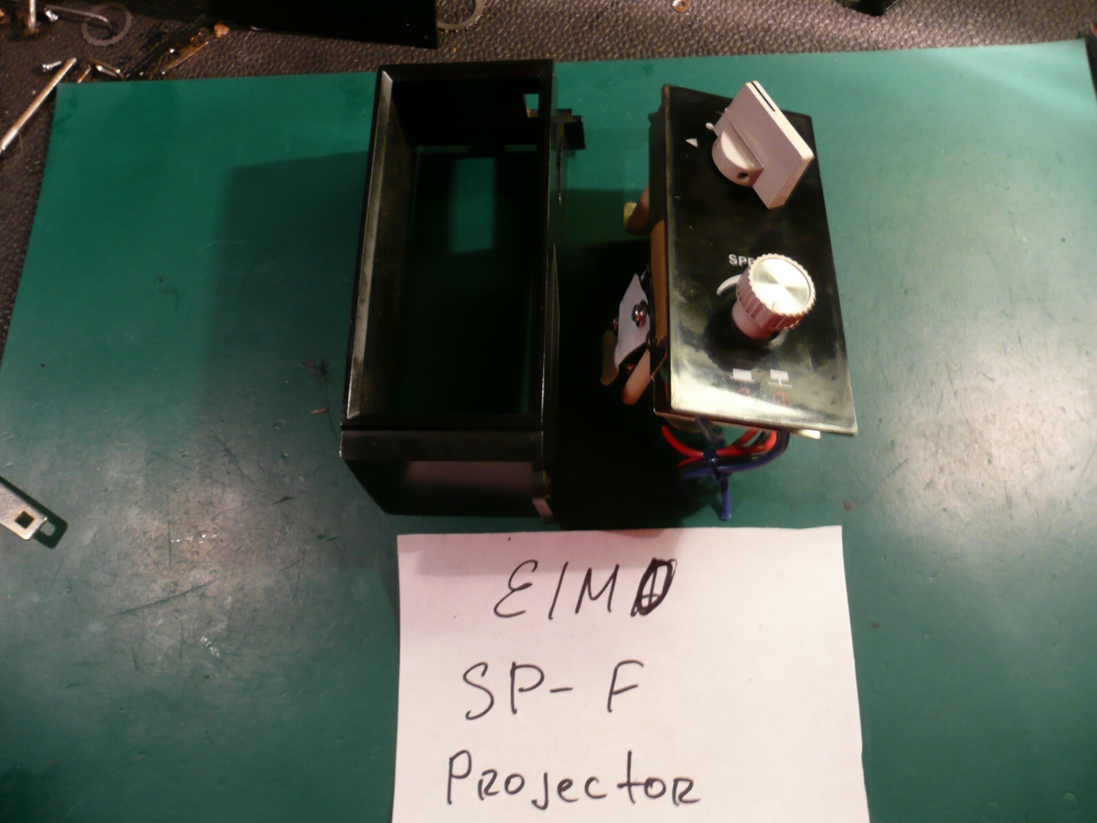 Elmo SP-F Projector Replacement Parts Speed Control With Knobs With Cover