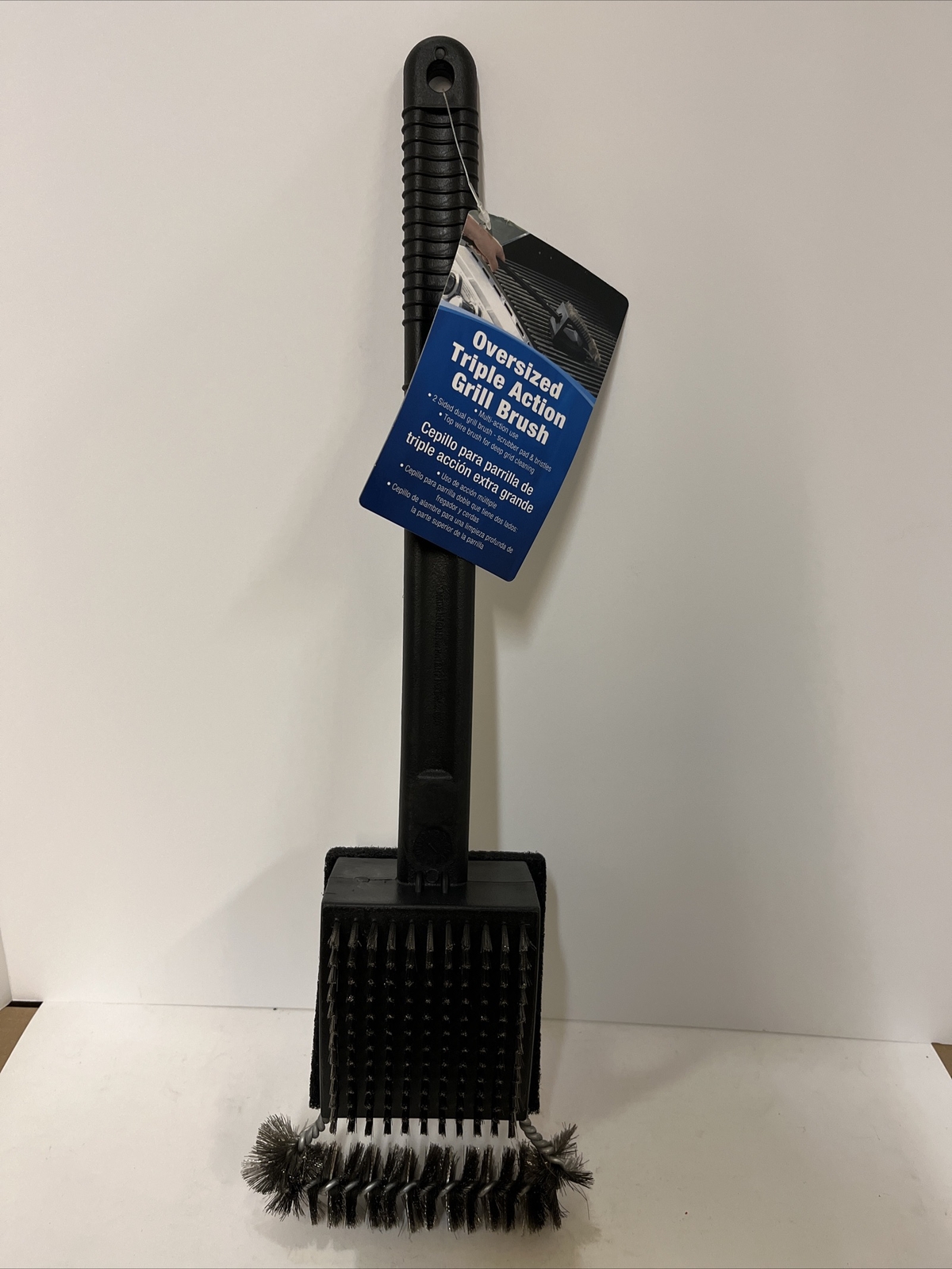 Mr Bar-B-Q Oversized Triple Action BBQ Grill Brush #507325