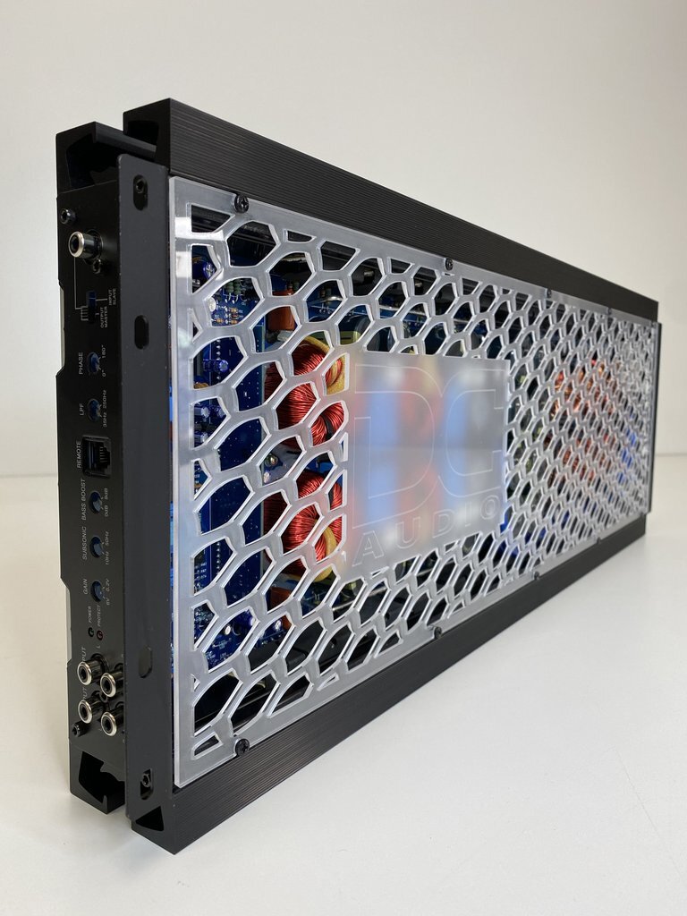 Gately Audio - Amplifier Back Plate 1/8 inch Frosted Acrylic for DC Audio 5.0K
