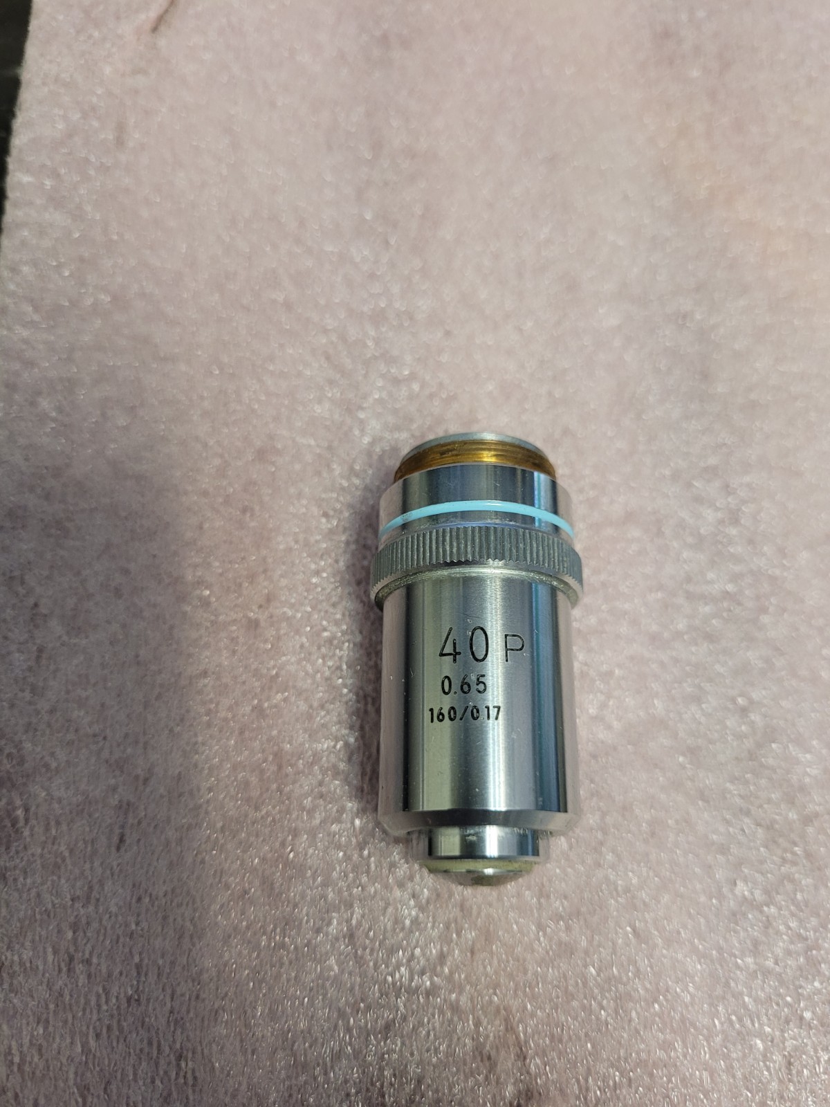 Nikon 40 P 0.65 Strain Free Microscope Objective POL Microscope