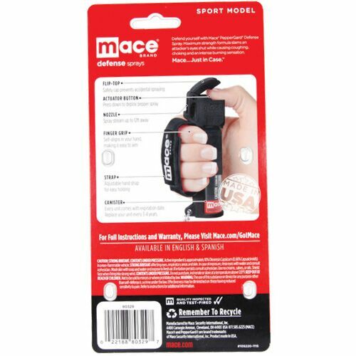 Mace Pepper Spray Jogger Model Self Defense Personal Safety Security