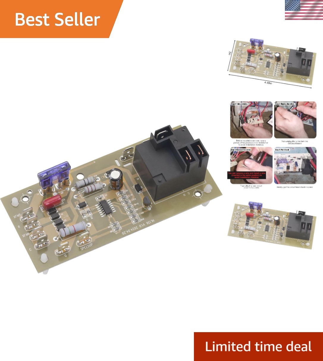 High-Quality Blower Control Board Replacement for Goodman/Daikin - Easy Install