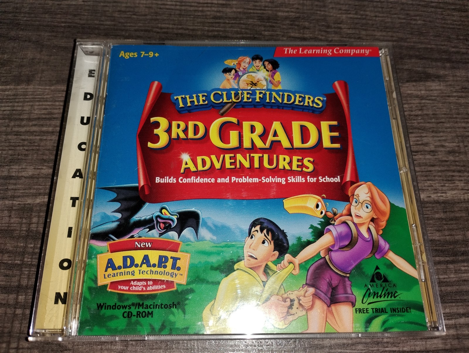 ClueFinders 3rd Grade Adventures The Mystery of Mathra PC/Mac CD-ROM TLC 1999 v2
