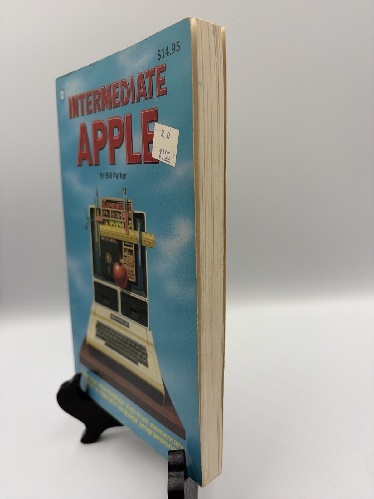 Intermediate Apple by Bill Parker 1984 for Basic Programmer Apple II Computer .