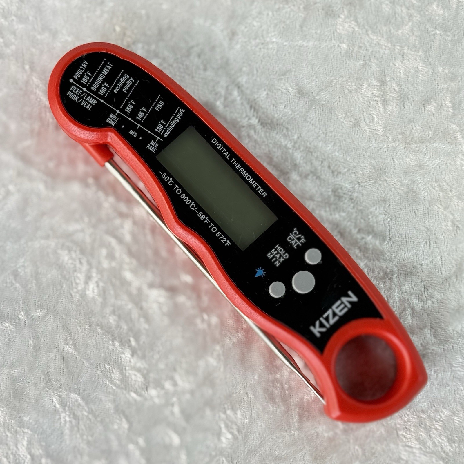 Kizen Instant Read Digital Thermometer - Tested, Working